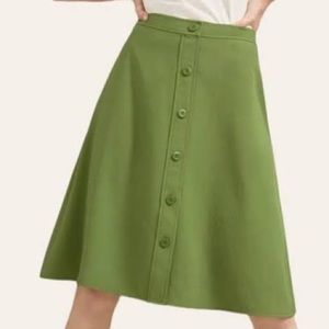 A Line Everlane Skirt - Green - Size 00